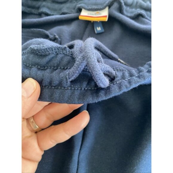 Ellesse Phantom Woven Crop Track Pants Joggers Blue Women's Size Medium - Picture 6 of 11